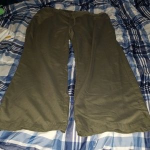Grey's anatomy LARGE PETITE Army green scrub pant